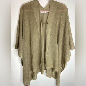 NWOTCalvin Klein Women's Khaki Poncho
